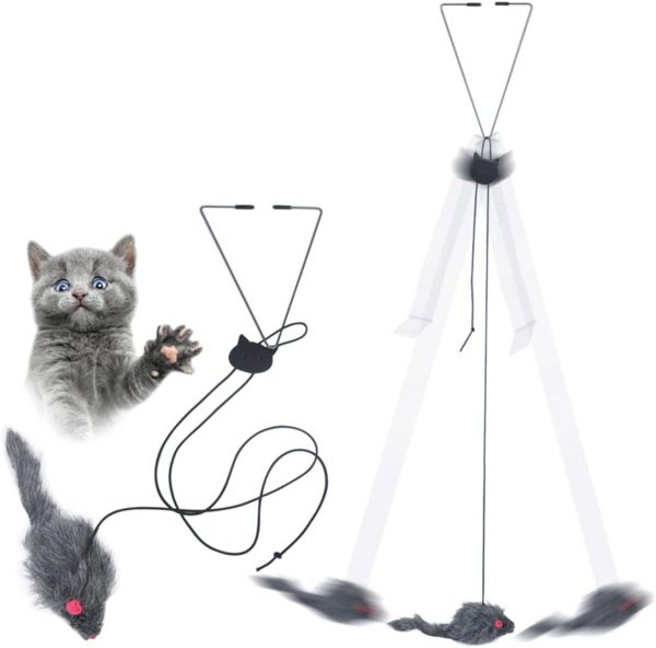 Interactive Cat Feather Toys