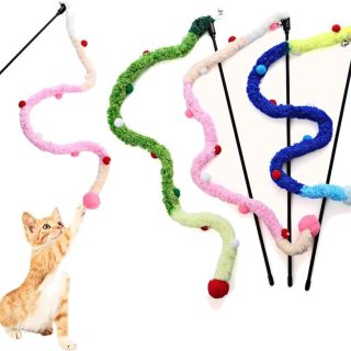Plush Strip Cat Wands